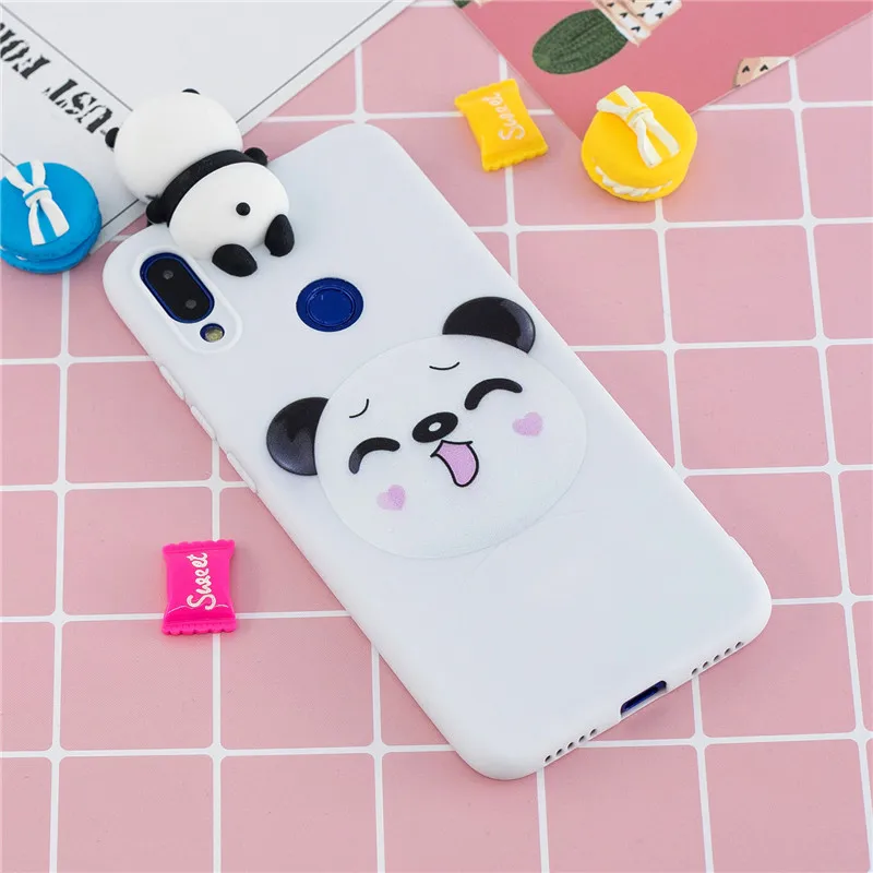 Силиконовый чехол на чехлы для Xiaomi Redmi Note 7 Pro Note7 3D с единорогом женщин |