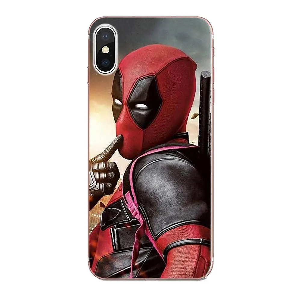 Крутой для Xiaomi Note 3 Marvel Hero Deadpool 4 Mi3 Mi4 Mi4C Mi4i Mi5 Mi 5S 5X 6 6X A1 Max Mix 2 мягкий хит