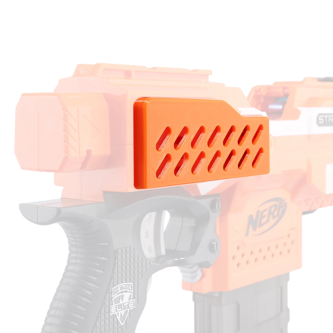 Рабочий f10555 3D печатная Расширенная крышка батареи для Nerf Stryfe