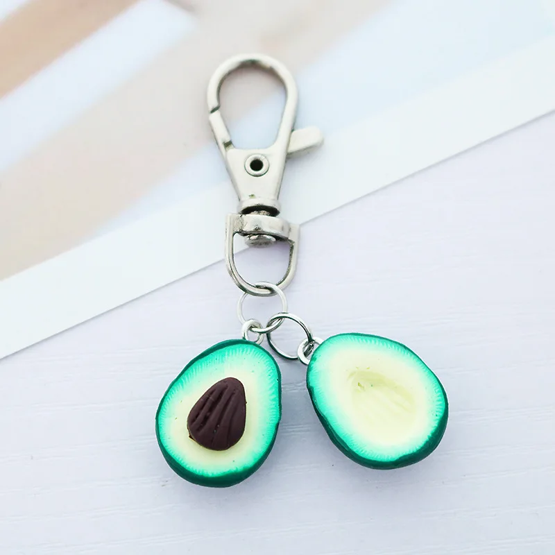 Новинка 2019 искусственный фруктовый авокадо в форме сердца водный брелок капля