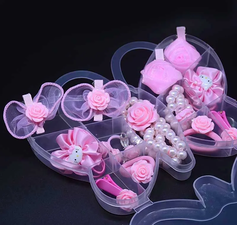 Ушная клипса чемодан для хранения колец ожерелий заколка волос повязка на голову