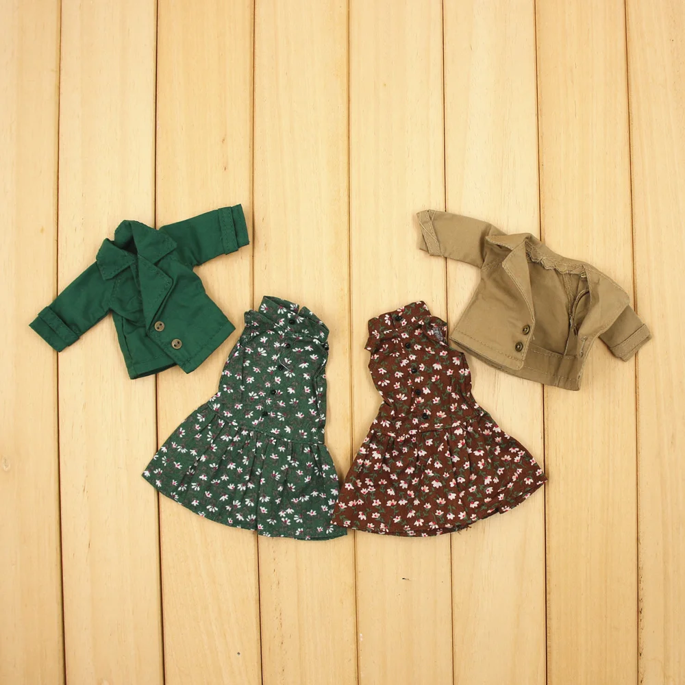 Clothes For 1/6 Blyth 2 Pieces Dress and Suit Colors | Игрушки и хобби
