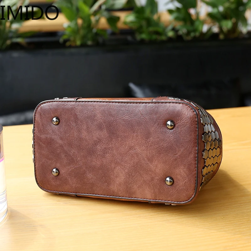 IMIDO/Брендовая женская сумка модные расшитые блестками сумки через плечо для