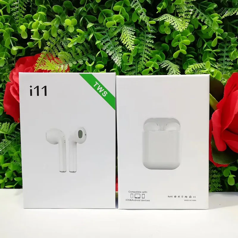 Новые i11 TWS беспроводные гарнитуры Bluetooth наушники-вкладыши PK i12 i20 i9s i10 I13 I14 телефон Auriculares наушники fone de ouvido