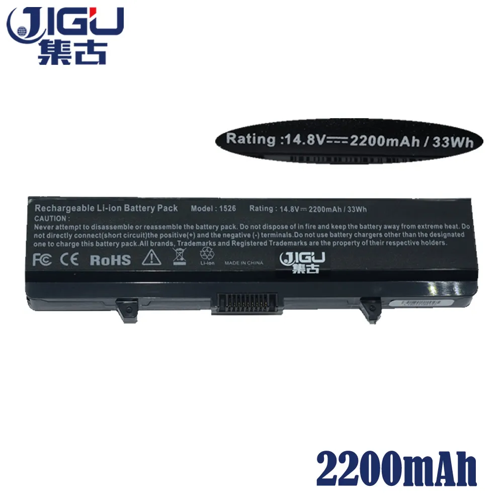JIGU Laptop Battery For Dell C601H D608H GW240 HP297 M911G RN873 X284G XR693 312 0633 0763 451 10478 10533 Batteries|battery for dell|laptop