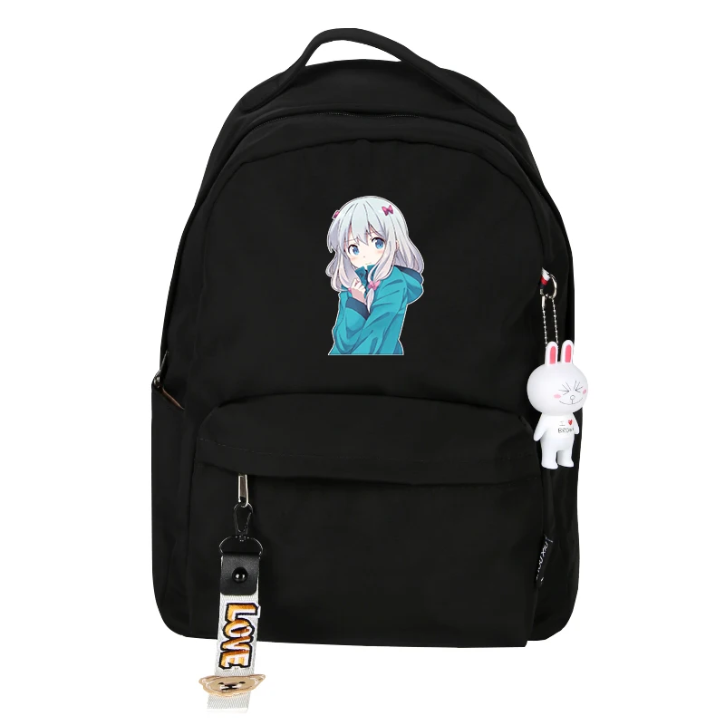 1 Eromanga Sensei женский милый рюкзак Zumi Sagiri Kawaii розовый рюкзак нейлоновый рюкзак для путешествий Mochila Feminina сумки для ноутбука Rugzak - Цвет: 1