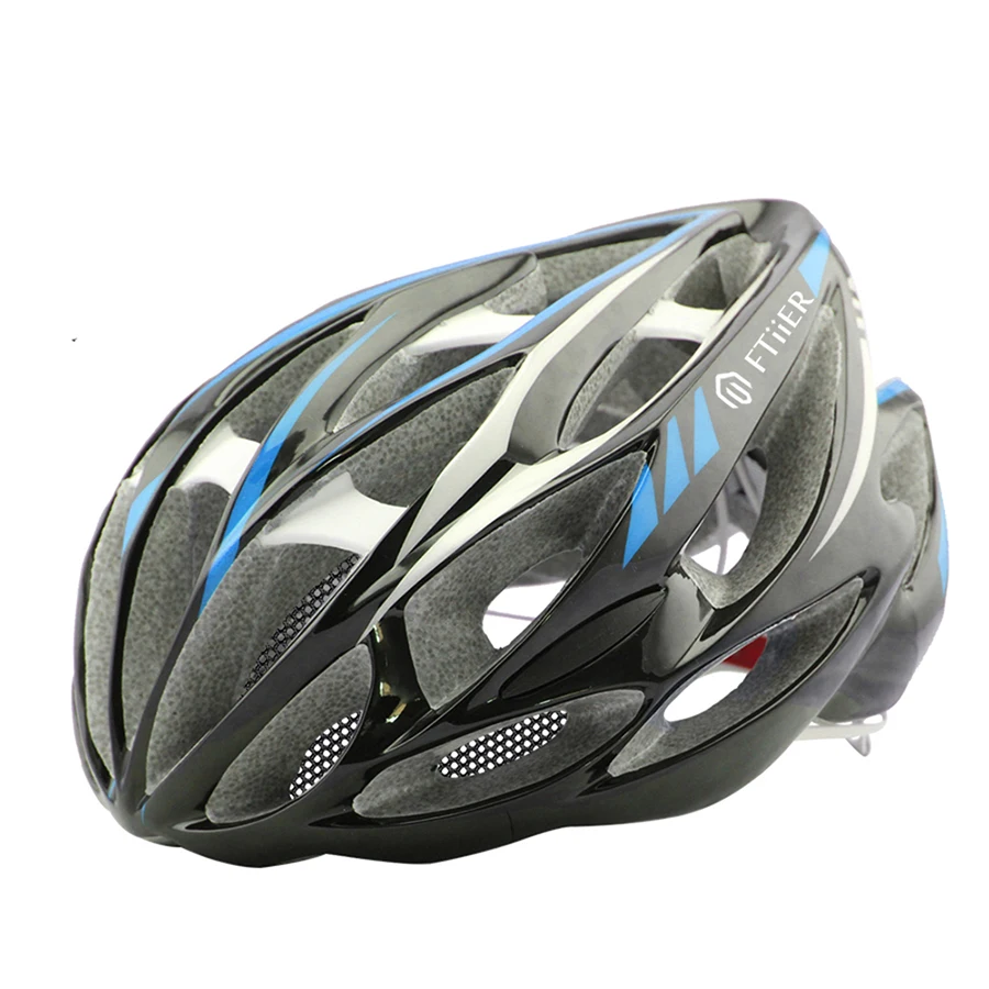 Hot Mens Bike Helmet Integrally-molded Road Bicycle EPS Utralight Cycling With LED Warning Light | Спорт и развлечения