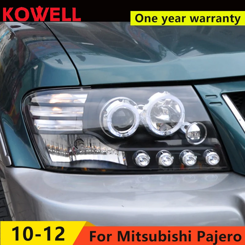 Автомобильный Стайлинг KOWELL для Mitsubishi Pajero V73 передние фары s светодиодная передняя