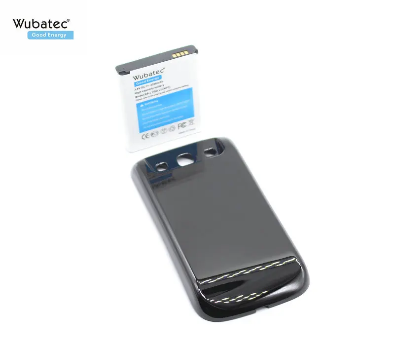 Расширенный аккумулятор Wubatec S3 NFC 1x4200 мАч для Samsung Galaxy S 3 i9300 I9308 I9305 T999 L710 i747 i535 L300 S960L