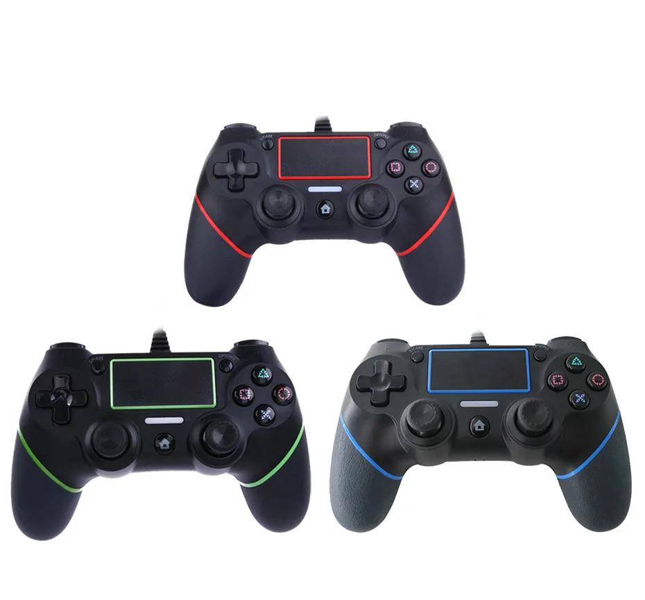 Проводной USB контроллер для PS4 Playstation Dualshock Sony геймпады джойстик Многоуровневая