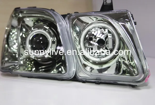 Для Lexus для LX470 светодиодный головной фонарь 1998-2007 год хромированный корпус LF