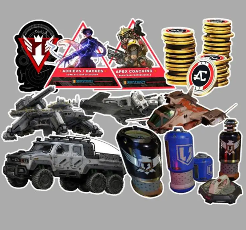 56 шт./лот граффити наклейка s APEX Legends Hero крутая игра Аниме наклейка s Скрапбукинг гитара мото скейтборд ПВХ водонепроницаемая наклейка