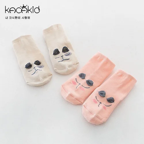 Детские носки KACAKID детские унисекс с милыми глазами Нескользящие ka1140|children socks|socks
