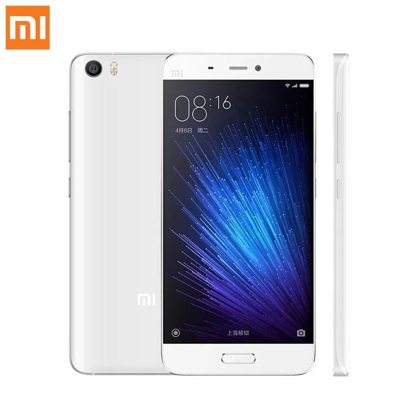 Оригинал Xiaomi Mi5 Pro Prome на складе xiaomi mi 5 3 Гб snapdragon 820 3000 мА/ч 16ML NFC две sim карты 4K видео