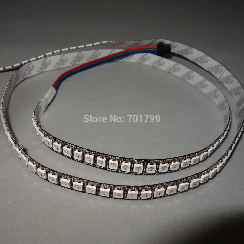 Доступная Пиксельная Светодиодная лента 2m 144 светодиодный s/m DC5V SK6812