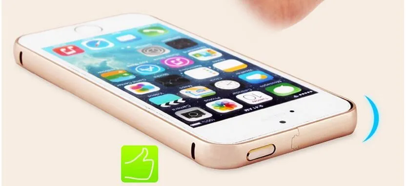 Бампер на iPhone 5S рамка чехол для 5 ультра тонкий муравей стук Крышка iphone
