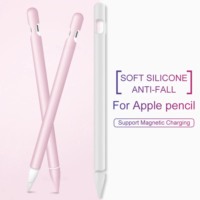 4в1 цветной мягкий силиконовый совместимый для Apple Pencil чехол совместимый для iPad Tablet стилус защитный чехол