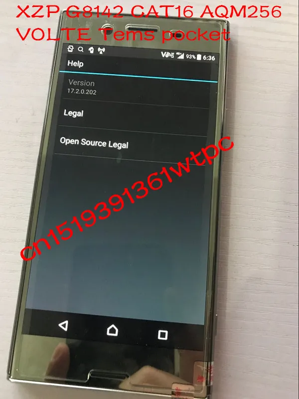 DHL+ идеальная стабильная Лицензия+ XZP G8141 Tems pocket17.2+ VOLTE+ 4x4MIMO+ 256QAM+ 3CC+ 4CC тестирование