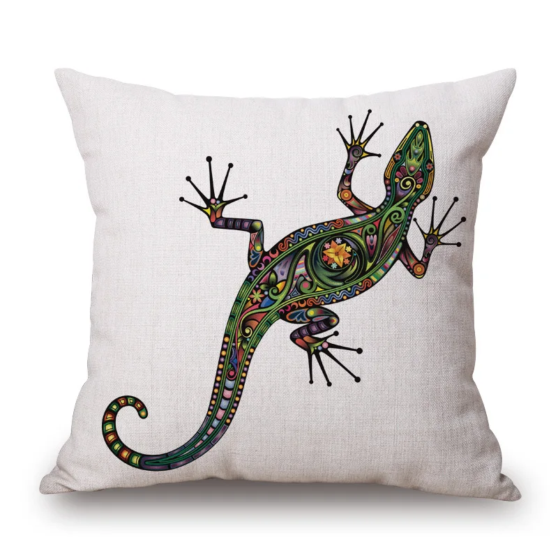 1 шт творчески животных с принтом имитирующим тату сиденье hug наволочка