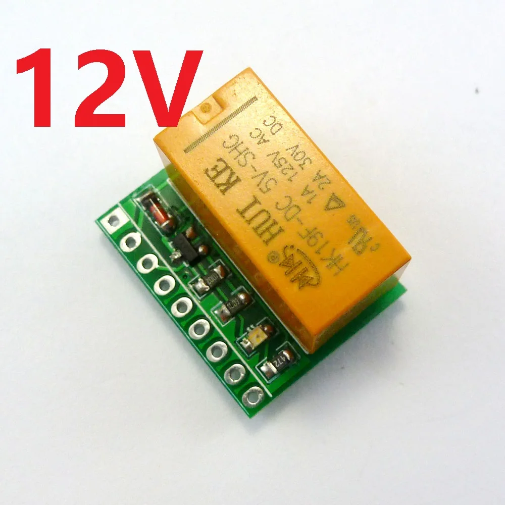 DR21D01 12 В постоянного тока реле сигнала DPDT фотопереключатель панель для