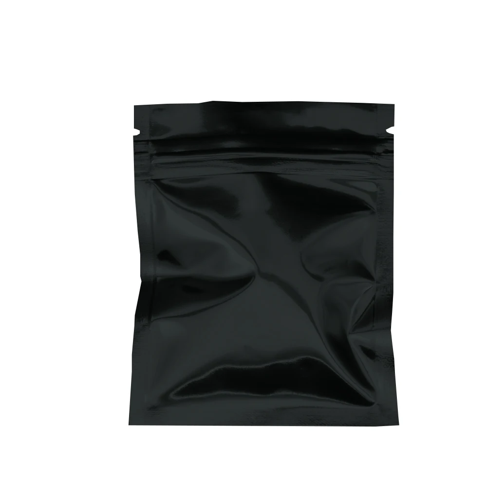 100pcs/lot 8.5x13cm Food Package Bag Aluminum Foil Packing Bags Ziplock Mylar Pouches Heat Seal Zipper | Дом и сад