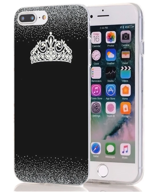 ТПУ Роскошный для iPhone 7 8 Plus 6 S Мягкий чехол Дизайн Мраморный перо X XS XR Max телефона