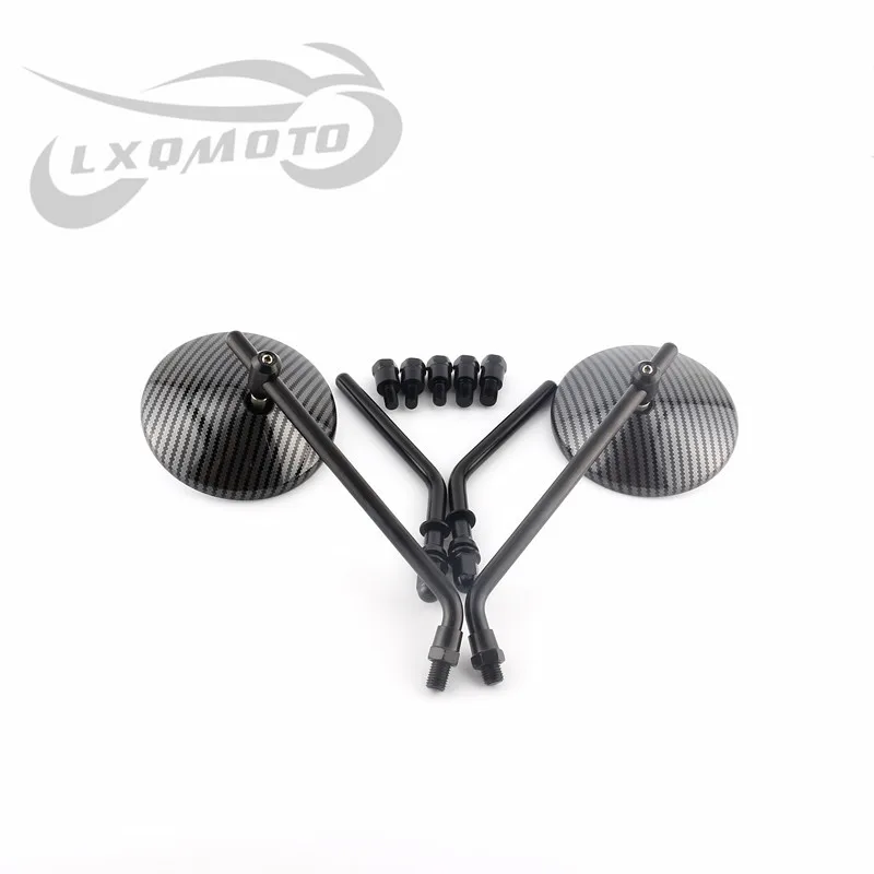 Adapted to the since 1100 Scrambler climb 800 modified metal mirrors restore ancient ways round rearview mirror | Автомобили и