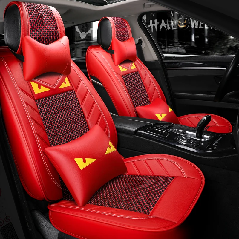 Кожаные универсальные чехлы для автомобильных сидений Toyota Corolla Verso renault scenic 3 Lada Audi