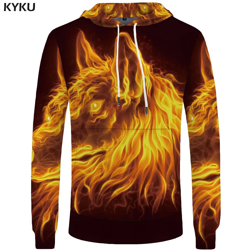 3d hoodies 15 Бренд KYKU, толстовка с черепом, мужские космические толстовки, черный готический 3d принт, толстовка в стиле панк-рок, одежда в стиле хип-хоп, Мужская Уличная одежда - Цвет: 3d hoodies 15