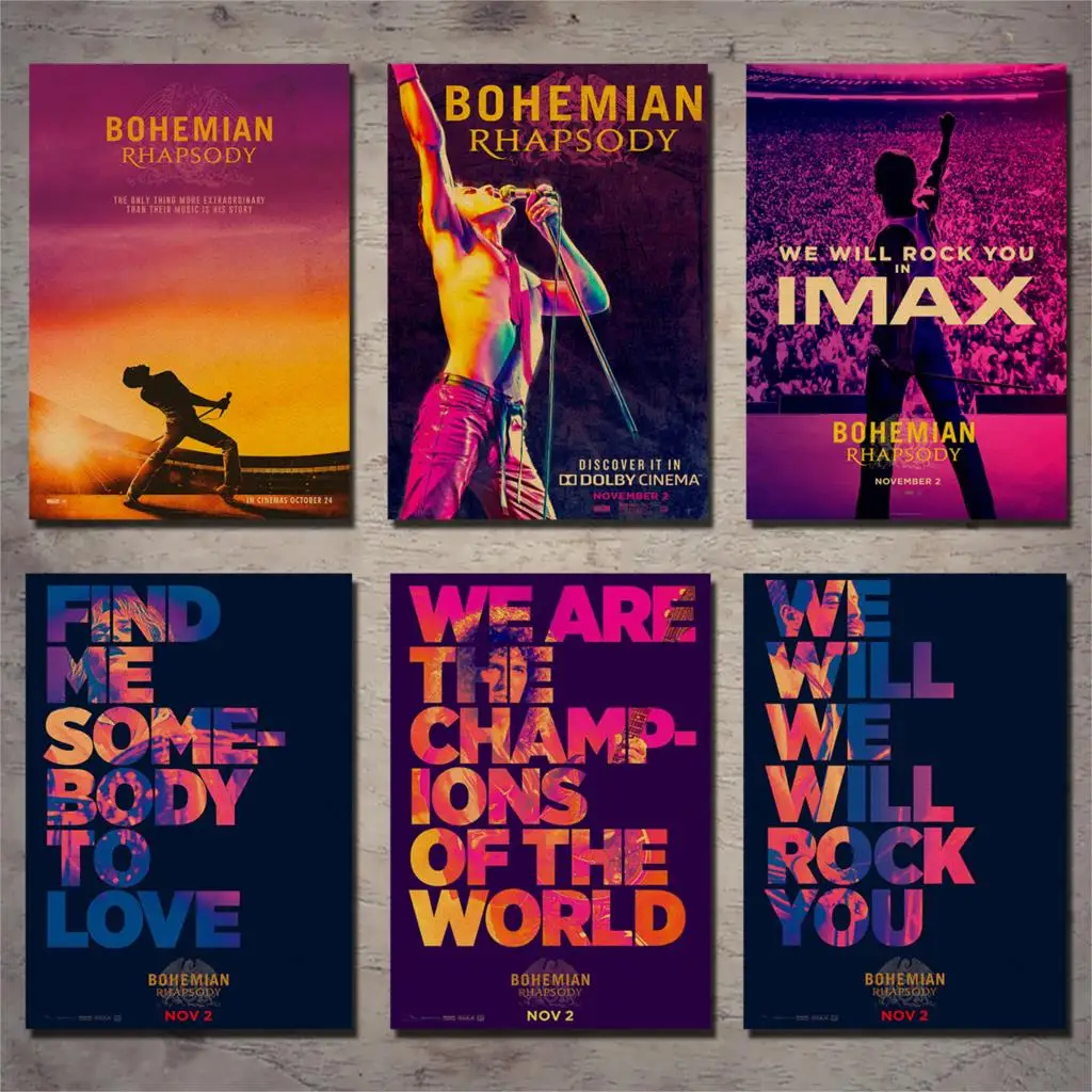 Постер из фильма богемный Rhapsody ретро постер крафт-бумаги декоративная живопись