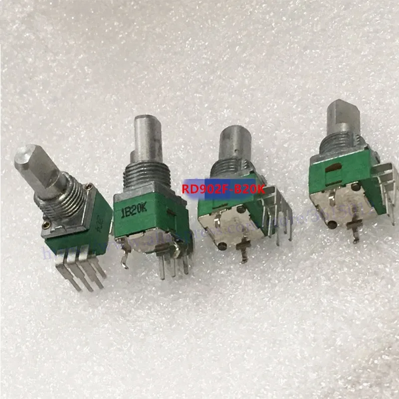 Прецизионный двухпозиционный переключатель потенциометра ALPHA RD902F B20K 15 мм 4 шт. |