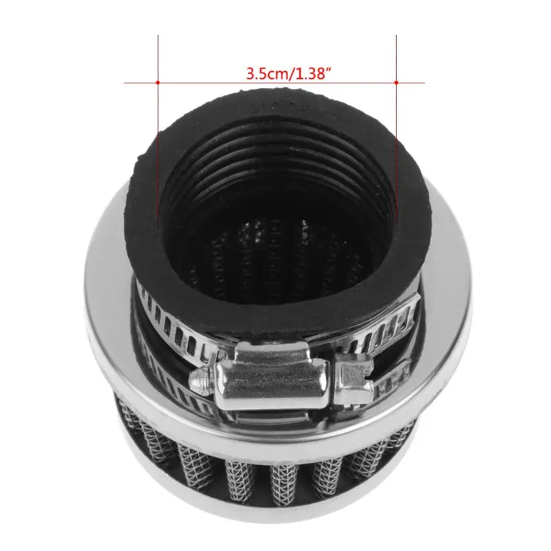 

35mm Motorcycle Air Filter durable Air Cleaner Intake Filter Scooter Pit
