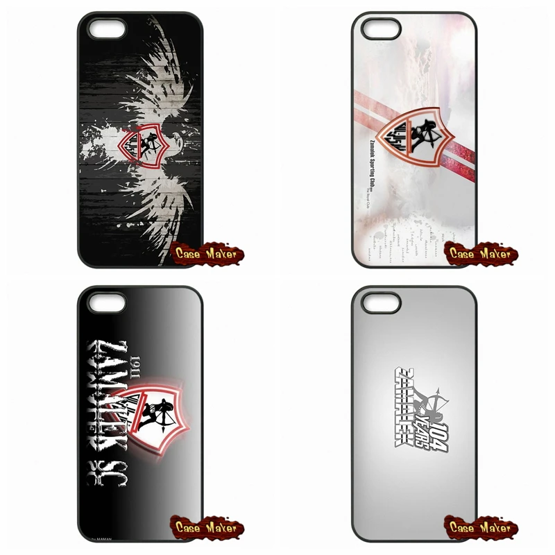 Zamalek SC Логотип Мода Капа Чехлы для iPhone X 4 4S 5 5C SE 6 S 7 8 плюс Galaxy J5 J3 A5 A3 2016 S5 S7 S6