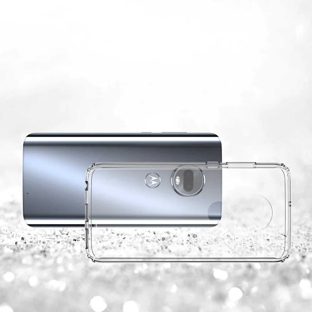 Ударопрочный Прозрачный Жесткий Тонкий чехол накладка для Motorola G7 Plus G6 Play G 7 6