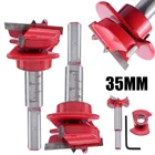 Качество 35 мм сплав позиционирования сверла 35 мм Дерево петля резак для металла деревообрабатывающий отверстие пилы Driiling инструмент с шестигранным гаечным ключом