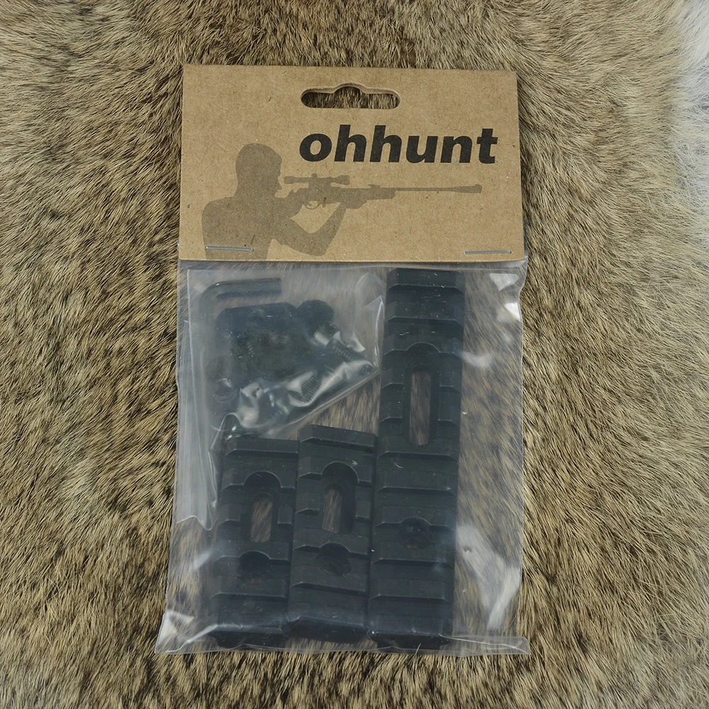 Тактическая Накладка для винтовки ohhunt AR 15 20 мм набор креплений Пикатинни и Вивера