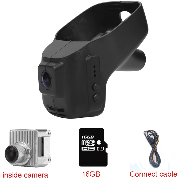 

Car Dash Cam Black Box for VW POLO/GOLF/tiguan/Magotan/Sagitar/Bora/Sharan/CC/Passat((year2006-2015) ) With WIFI+16GB+1080P