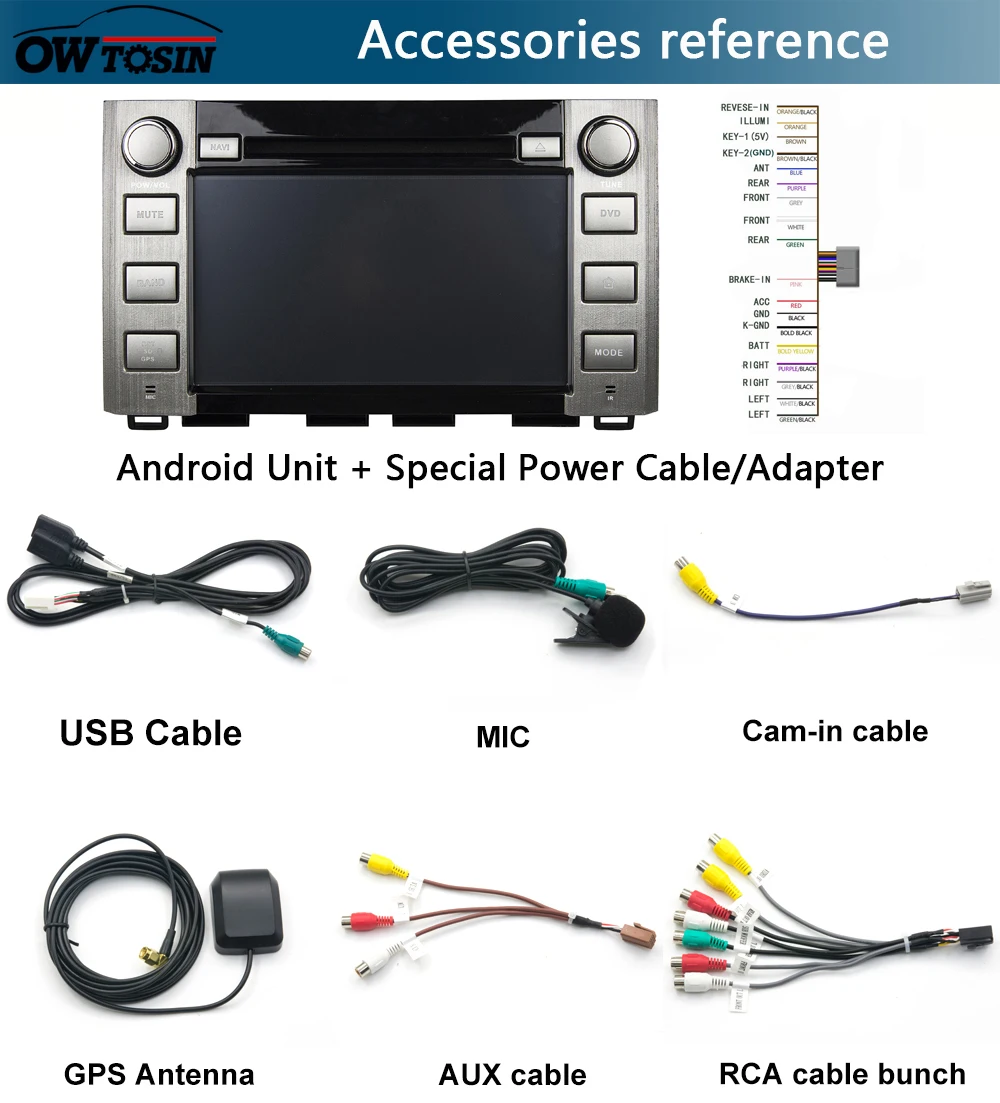 " ips 1920*1080 8 Core 4G ram+ 64G rom Android 9,0 автомобильный dvd-плеер для Toyota Sequoia Tundra DSP радио gps Parrot BT