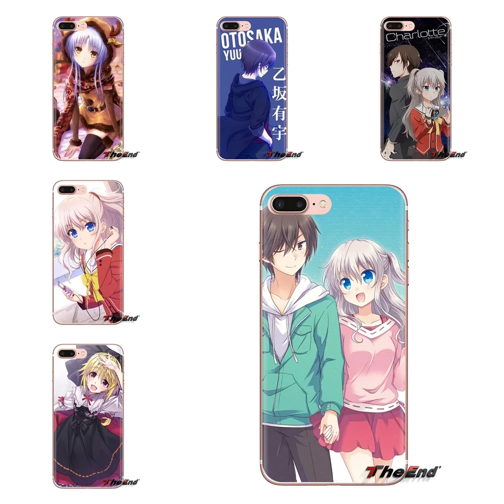 For Xiaomi Mi4 Mi5 Mi5S Mi6 Mi A1 A2 5X 6X 8 9 Lite SE Pro Max Mix 2 3 2S Charlotte OVA Soft Transparent Shell Covers |