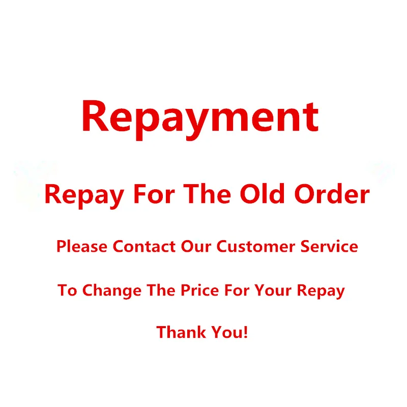 

Repay order Dropshipping