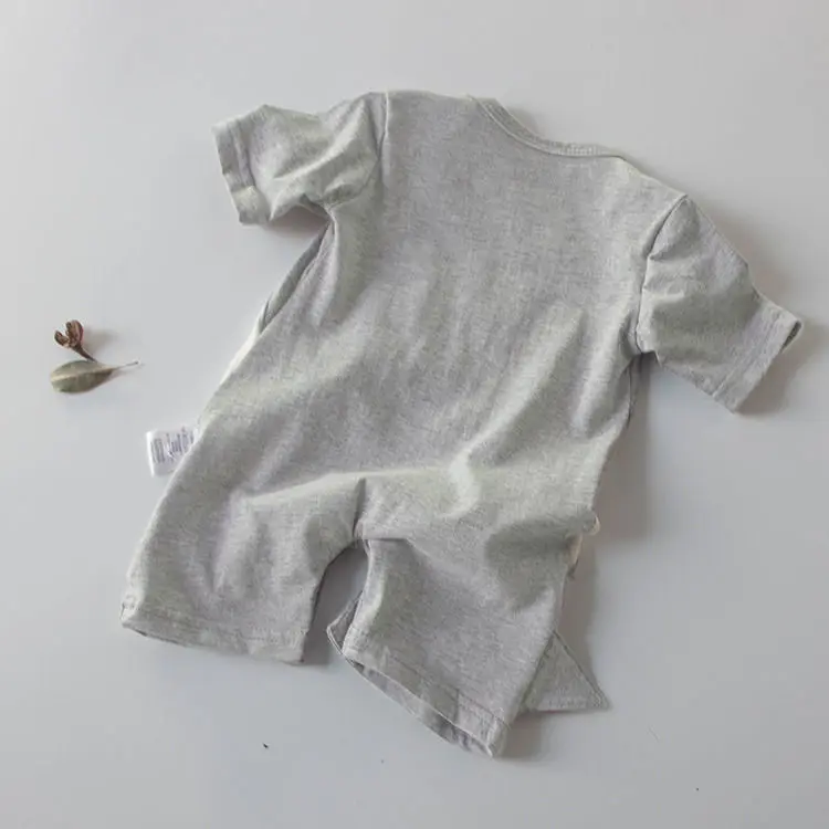 Милые комбинезоны для новорожденных малышей маленьких мальчиков одежда