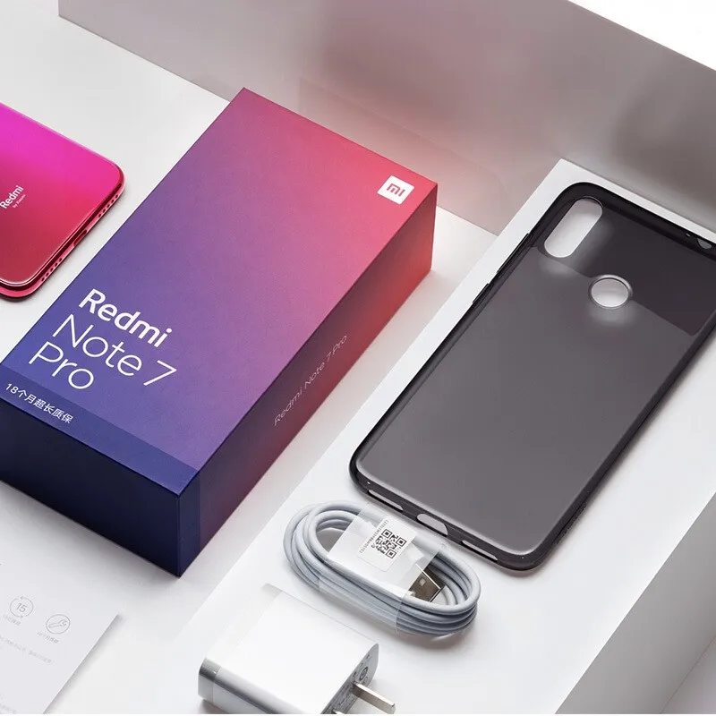 Новый Xiaomi Redmi Note 7 Pro 6 ГБ 128 48 МП IMX 586 камера Snapdragon 675 Восьмиядерный экран 3 'ɿHD
