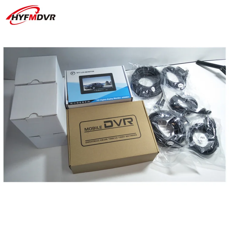Контроль за транспортными средствами посылка 720P HD MDVR 4-канальный видеорегистратор AHD камеры могут быть выполнены по индивидуальному заказу