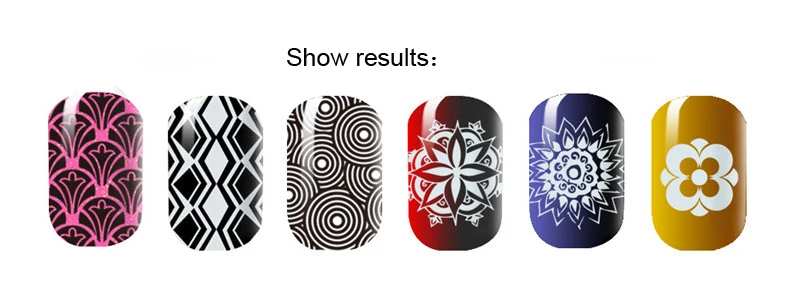 1 шт. штампованные пластины для ногтей новый дизайн штамп carimbo de unha 6*12 см шаблон из