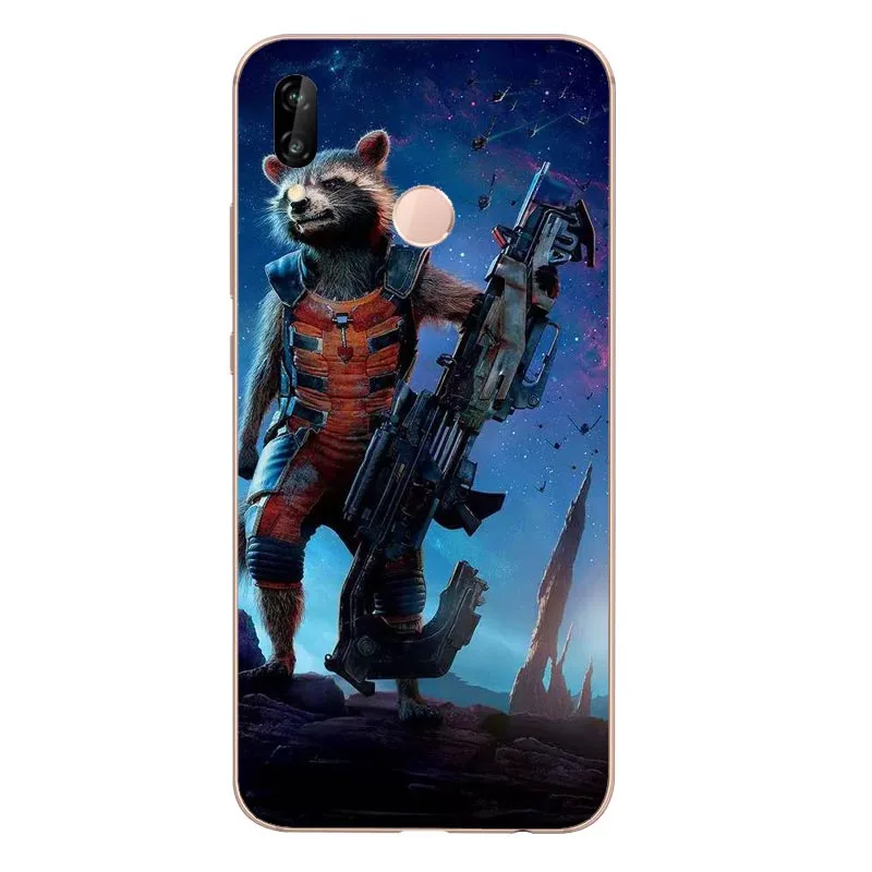 Защитный Мягкий силиконовый чехол для телефона Galaxy Marvel Huawei P8L P20L P20LITE P30 Mate 8 10 20Por RS