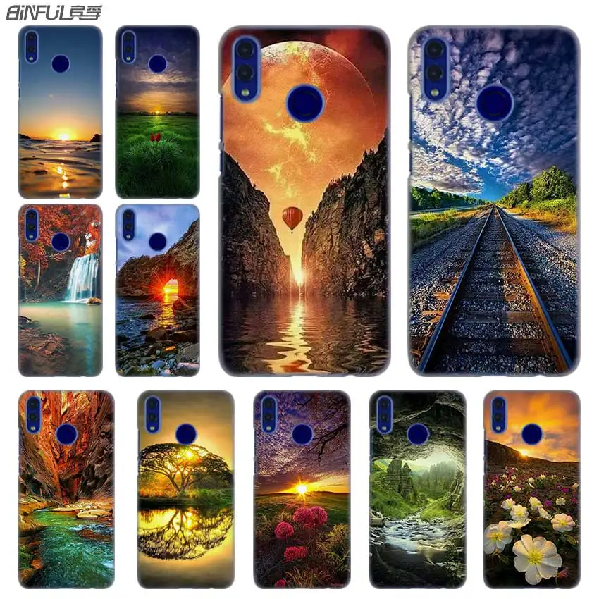 Чехол для Huawei Honor 30 20 10 9 9X Lite 7a Pro 30s 10i 9a 8a 8X с изображением чудеса природы |