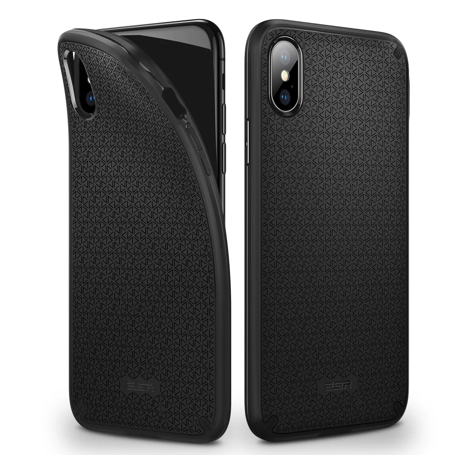 Чехол ESR для iPhone X XS XR XS Max, чехол Kikko с гибким и надежным захватом, дизайн, защита воздуха, угловая, надежная ручка для iPhone
