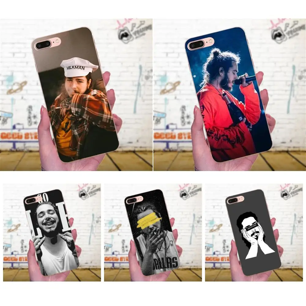 Post Malone Multi Colors For Huawei P8 P9 P10 P20 P30 Mate 7 8 9 10 20 Lite Plus Pro 2017 On Sale Phone Case | Мобильные телефоны и