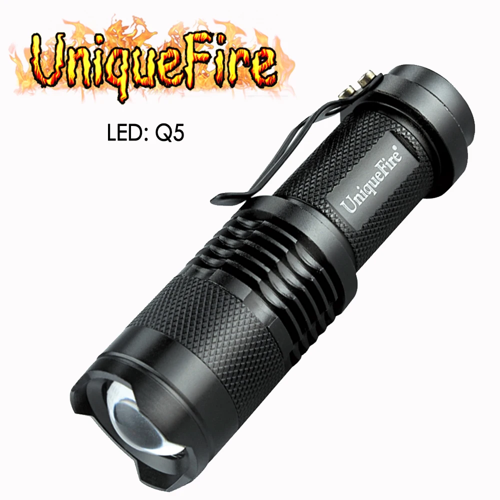 Уникальный яркий светодиодный мини-фонарик с регулируемым фокусом