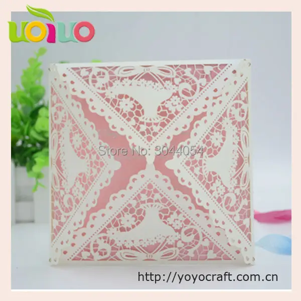 

new style online marriage invitation card white wedding cards invitation personalized with bow